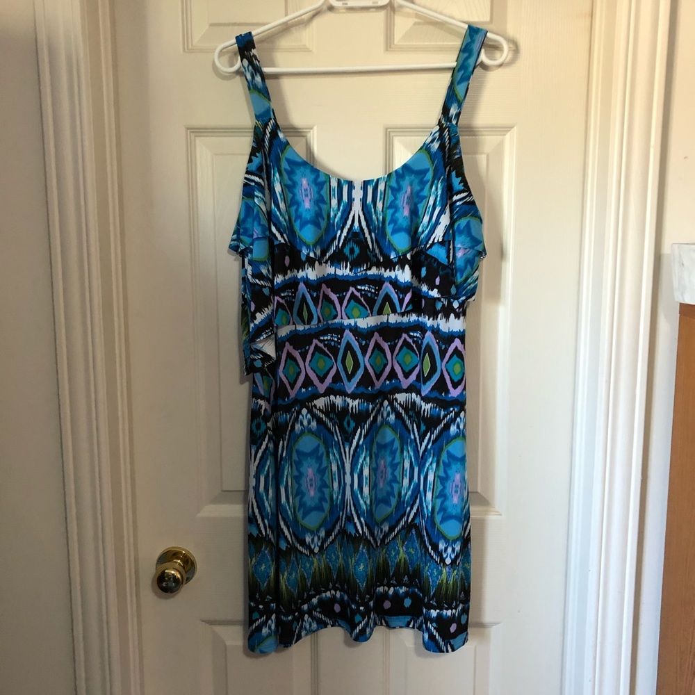 Fun Pattern Dress - Picture 2 of 3